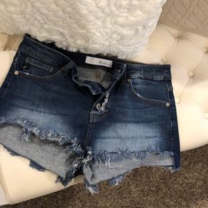 NWOT•KanCan High rise stretch shorts ✨